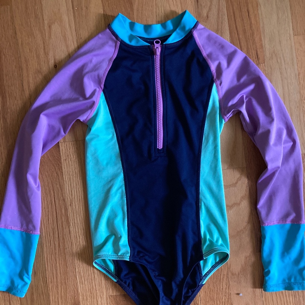 Girl's Lands End Sun Suit